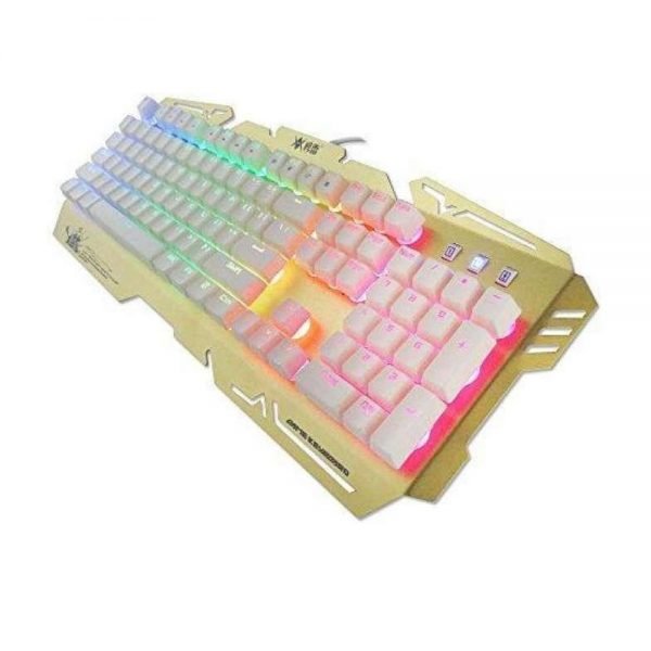 OS TECH T8 Aurora Fingers SPEED LIGHT Rainbow Light Game Keyboard