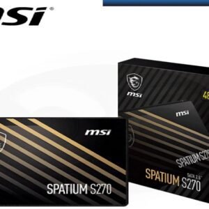 MSI SPATIUM S270 SATA 2.5 INCH 480GB SSD